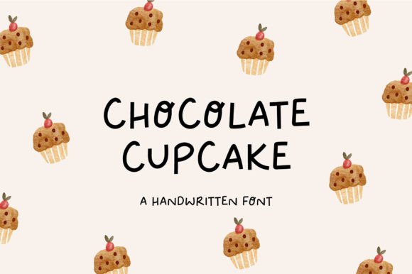 A Chocolate Cupcake Font That Makes Products Feel Handcrafted