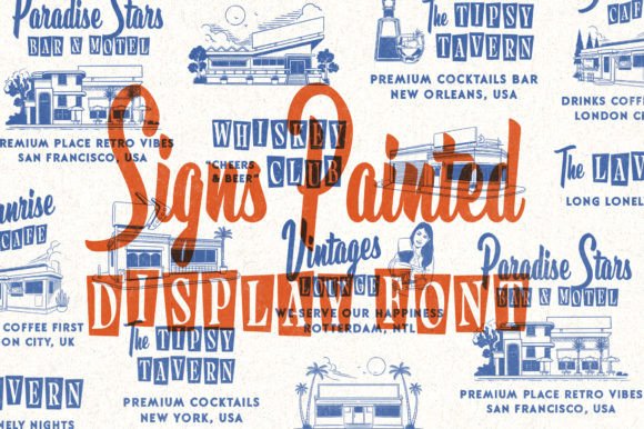 A Vintage Script & Serif Font for Makers