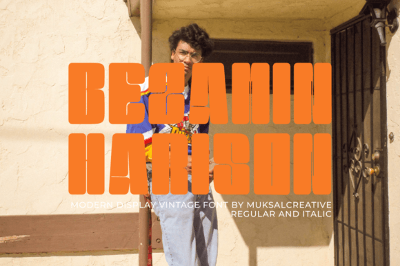 Bezamin Harison: The Modern Vintage Font for Web Designers
