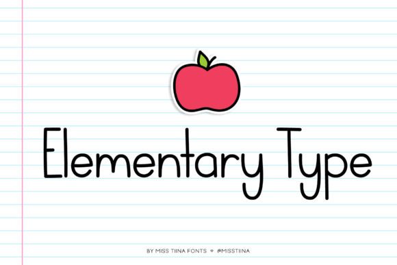Elementary Type: A Playful Display Font for Web Design