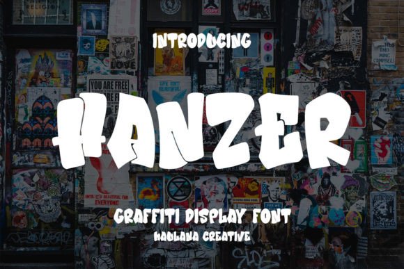 Hanzer: An Urban Display Typeface for Modern Campaigns