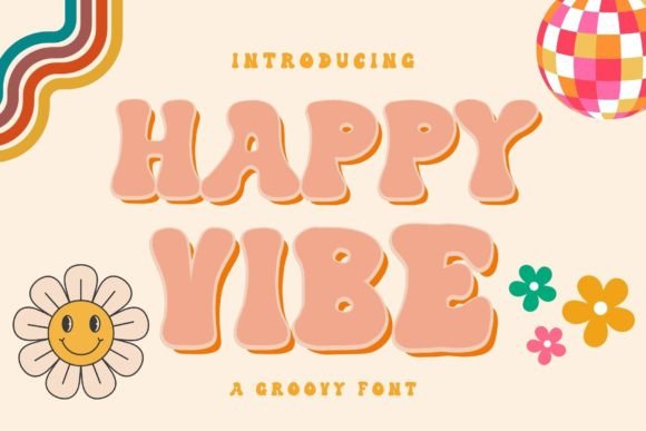 Happy Vibe: A Display Font for Spooky Editorial Projects