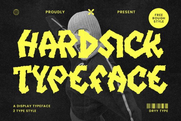Hardsick Font Review: A Streetwear Display Typeface