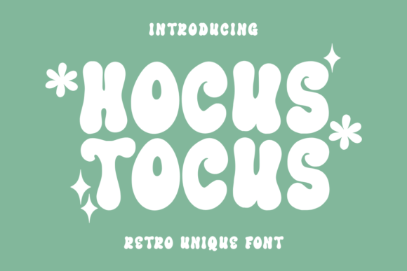 Hocus Tocus: A Playful Retro Font for Marketing That Sticks