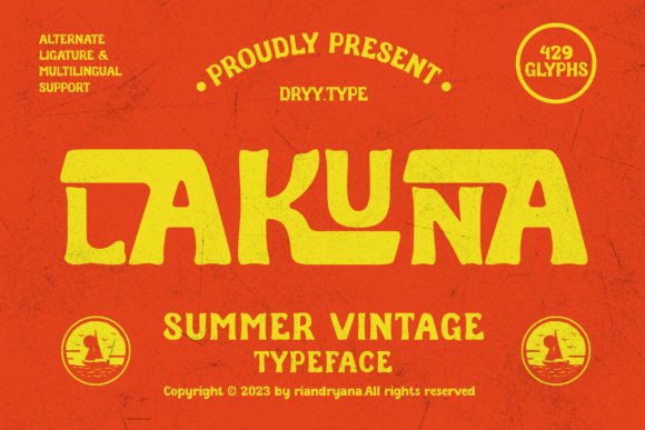 Lakuna: A Designer’s Honest Review of This Retro Display Font
