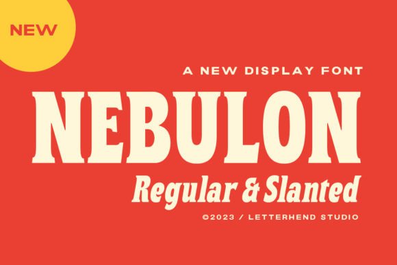 Nebulon: A Classic-Inspired Display Font for Refined Branding
