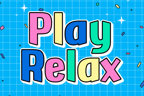 Play Relax: A Warm Display Font for Editorial Projects