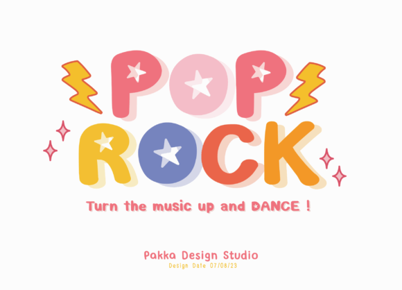 Pop Rock: A Bold Display Font for Campaigns That Demand Attention