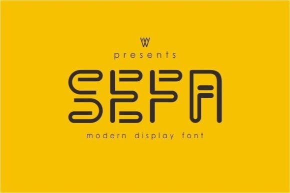 Sefa: When a Display Font Feels Like a Quiet Statement