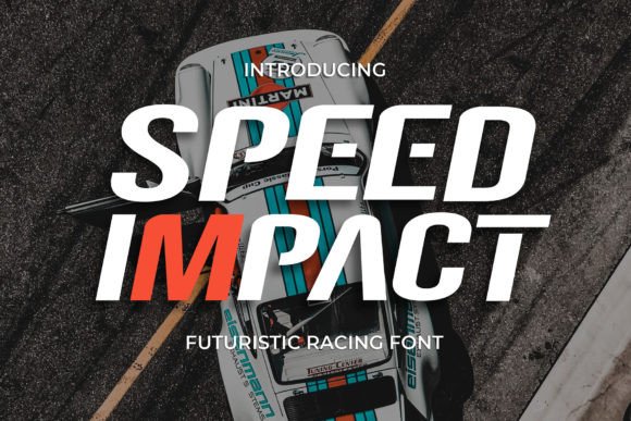 Speed Impact Font: A Sporty Typeface for Digital Creators