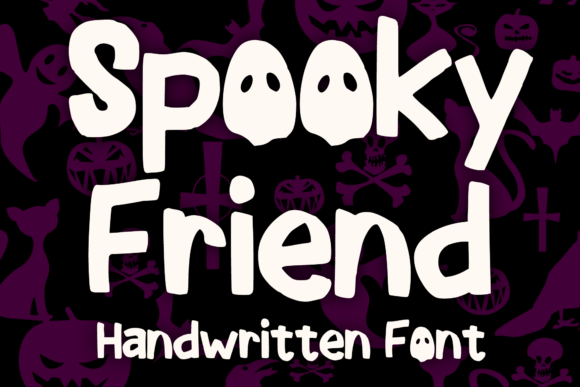 Spooky Friend Typeface Tested in a Real Web Project