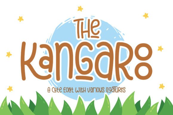 The Kangaroo Display Font for Playful Campaign Graphics